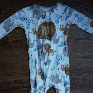 Child of Mine by Carter's zip-up footie Lion 18 month
